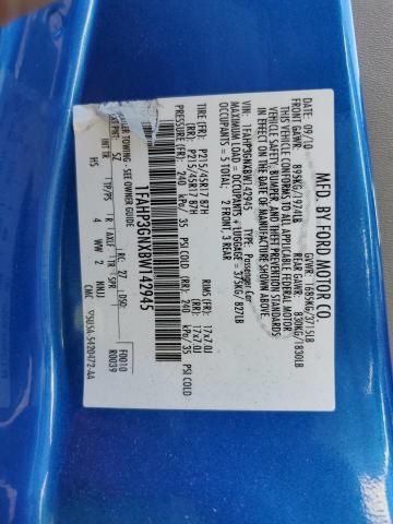 Photo 10 from auction – 2011 FORD FOCUS SES with VIN 1FAHP3GNXBW142945