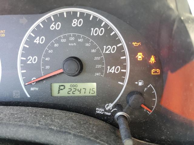 Photo 8 from auction – 2009 TOYOTA COROLLA BA with VIN 1NXBU40E39Z044317