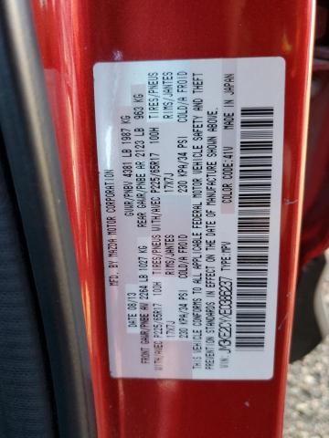 Photo 10 from auction – 2014 MAZDA CX-5 TOURI with VIN JM3KE2CYXE0386237