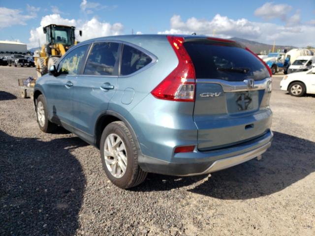 Photo 3 from auction – 2016 HONDA CR-V EX with VIN 2HKRM3H57GH539810