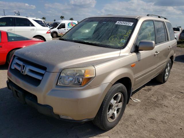 Photo 2 from auction – 2006 HONDA PILOT EX with VIN 5FNYF28576B044035