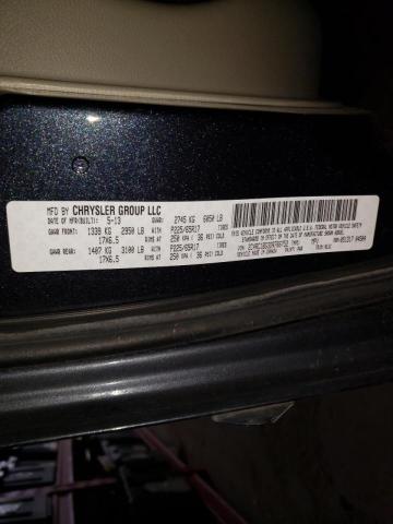 Photo 10 from auction – 2013 CHRYSLER TOWN & COU with VIN 2C4RC1BG3DR766752