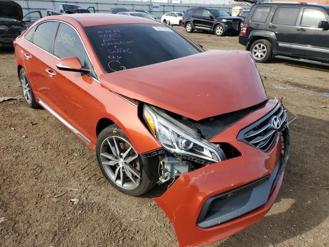Photo 1 from auction – 2015 HYUNDAI SONATA SPO with VIN 5NPE34AB8FH117986