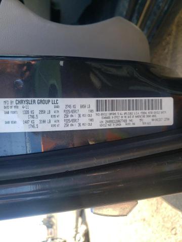 Photo 10 from auction – 2011 CHRYSLER TOWN & COU with VIN 2A4RR8DG2BR677489
