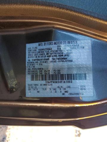 Photo 10 from auction – 2004 FORD MUSTANG with VIN 1FAFP40654F161003