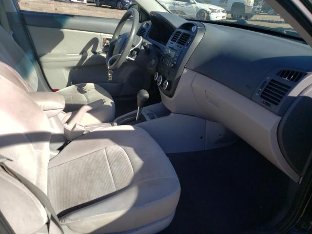 Photo 5 from auction – 2009 KIA SPECTRA EX with VIN KNAFE222595648453