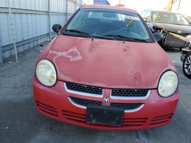 صورة رقم 9 من المزاد - 2005 DODGE NEON SXT مع VIN 1B3ES56CX5D137849