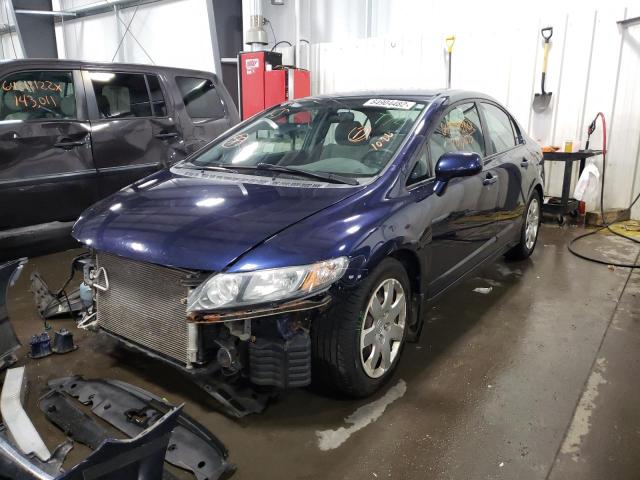 Photo 2 from auction – 2011 HONDA CIVIC LX with VIN 19XFA1F51BE026035