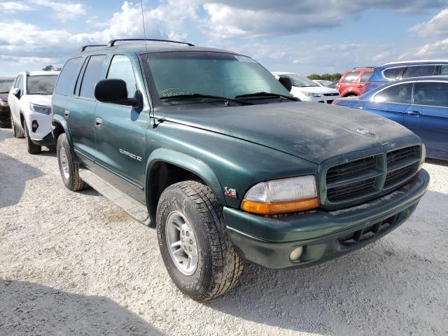 DODGE DURANGO 2000 with VIN 1B4HS28N3YF153664 - Photo from auction