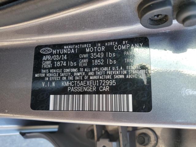Photo 10 from auction – 2014 HYUNDAI ACCENT GLS with VIN KMHCT5AEXEU172995