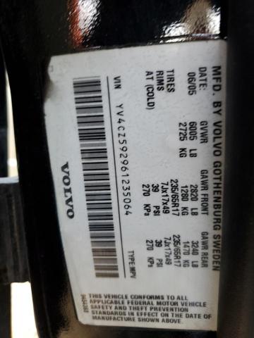 Photo 10 from auction – 2006 VOLVO XC90 with VIN YV4CZ592961235064
