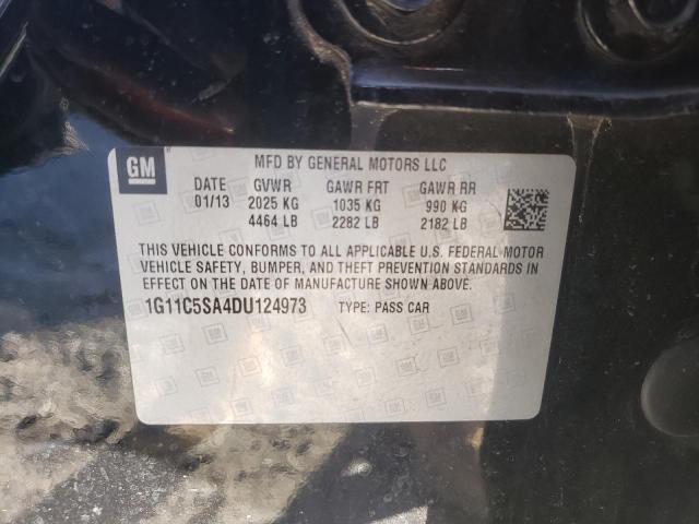 Photo 10 from auction – 2013 CHEVROLET MALIBU 1LT with VIN 1G11C5SA4DU124973