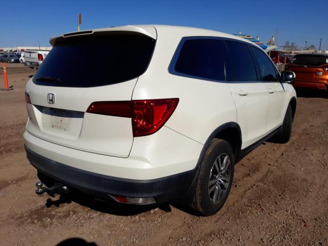 Photo 4 from auction – 2017 HONDA PILOT EXL with VIN 5FNYF5H57HB039535