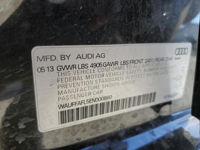 Photo 10 from auction – 2014 AUDI A4 PREMIUM with VIN WAUFFAFL5EN000860