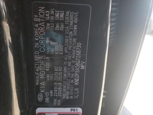 Photo 10 from auction – 2016 KIA SOUL + with VIN KNDJP3A58G7268730