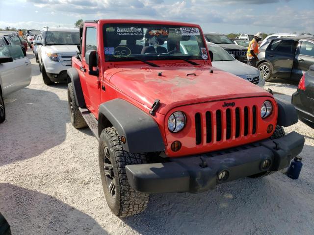 Photo 1 from auction – 2013 JEEP WRANGLER S with VIN 1C4AJWAG2DL607702