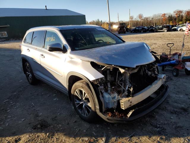 TOYOTA HIGHLANDER 2016 with VIN 5TDJKRFH8GS334123 - Photo from auction