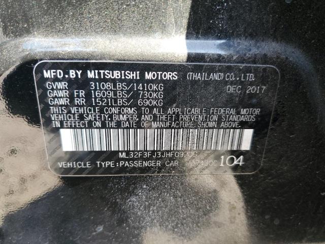Photo 10 from auction – 2018 MITSUBISHI MIRAGE G4 with VIN ML32F3FJ3JHF09209