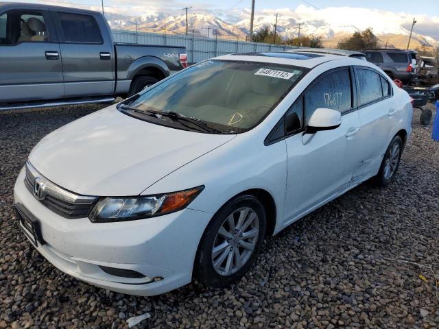 Photo 2 from auction – 2012 HONDA CIVIC EX with VIN 2HGFB2F8XCH326001
