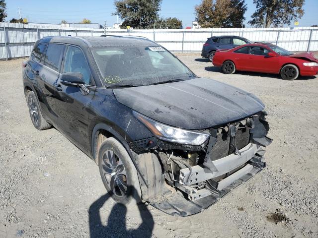 TOYOTA HIGHLANDER 2020 with VIN 5TDGZRAH0LS505891 - Photo from auction