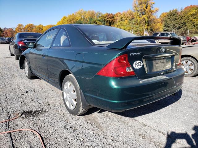 Photo 3 from auction – 2001 HONDA CIVIC SI with VIN 1HGEM22931L036333