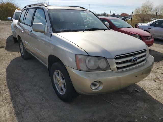 TOYOTA HIGHLANDER 2002 with VIN JTEGD21A220028192 - Photo from auction