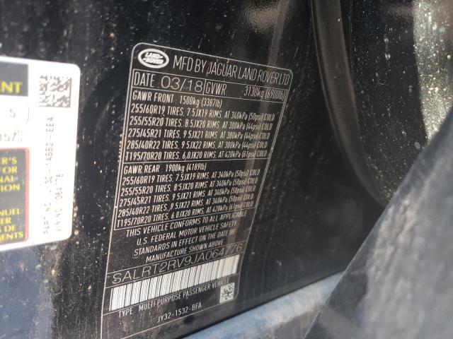 Photo 10 from auction – 2018 LAND ROVER DISCOVERY with VIN SALRT2RV9JA064776