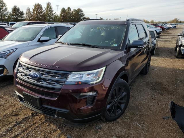 Photo 2 from auction – 2018 FORD EXPLORER X with VIN 1FM5K7DH1JGB87309