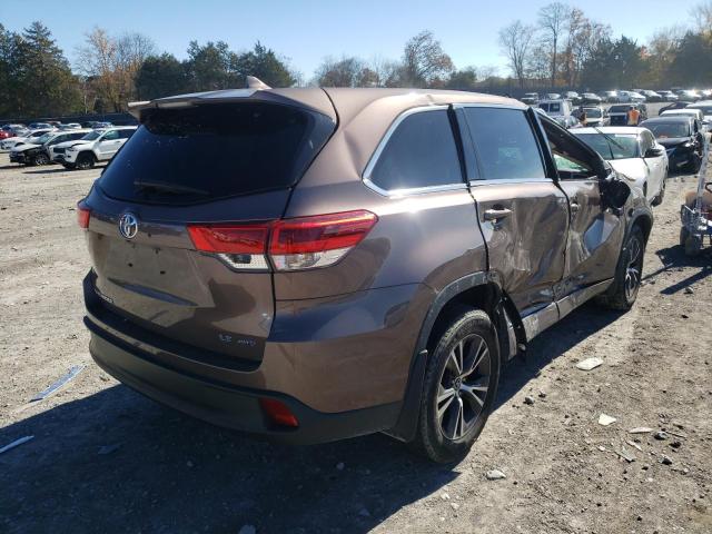 Photo 4 from auction – 2017 TOYOTA HIGHLANDER with VIN 5TDBZRFH6HS395245