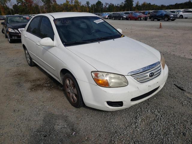 KIA SPECTRA EX 2007 with VIN KNAFE121575473927 - Photo from auction