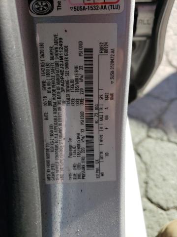 Photo 10 from auction – 2018 FORD FIESTA SE with VIN 3FADP4EJ2JM112499