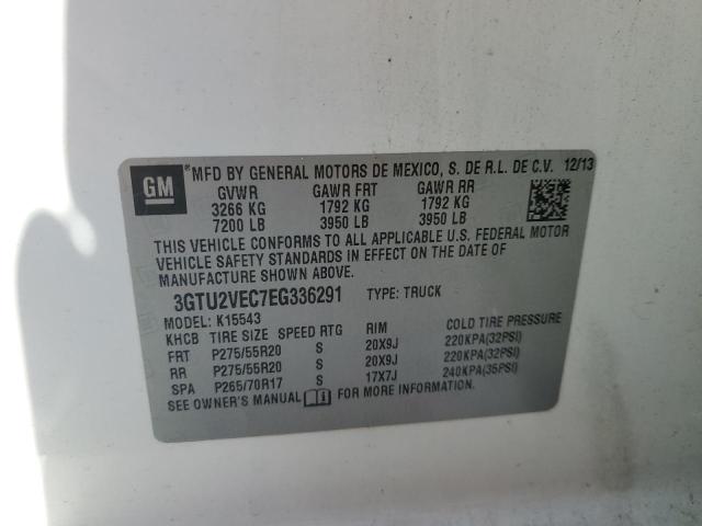 Photo 10 from auction – 2014 GMC SIERRA K15 with VIN 3GTU2VEC7EG336291