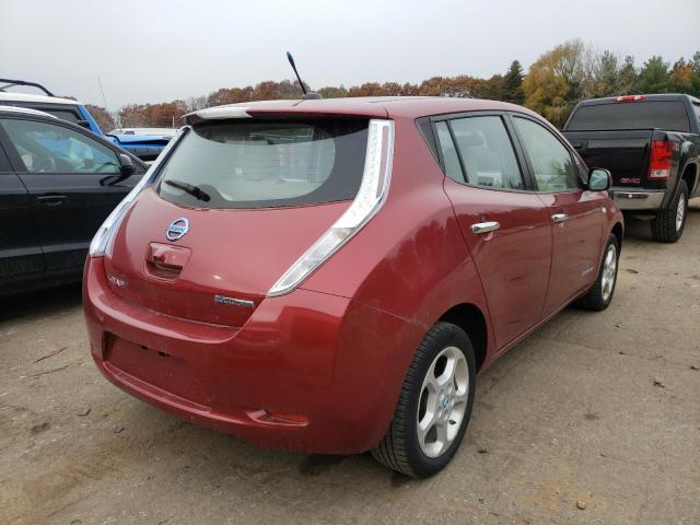 Photo 4 from auction – 2012 NISSAN LEAF SV with VIN JN1AZ0CP6CT017829