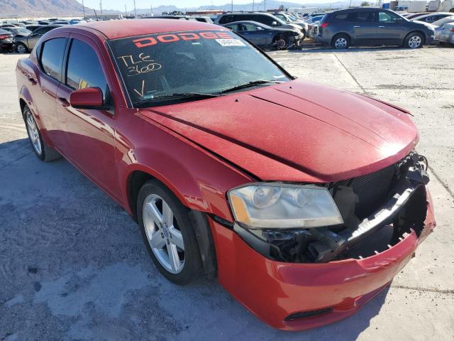 DODGE AVENGER SE 2013 with VIN 1C3CDZAB1DN707384 - Photo from auction