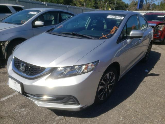 Photo 2 from auction – 2014 HONDA CIVIC EX with VIN 19XFB2F8XEE069144