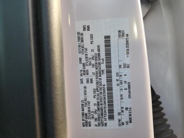 Photo 10 from auction – 2016 FORD F150 SUPER with VIN 1FTEW1EG9GKE59574