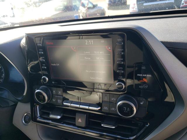 Photo 9 from auction – 2021 TOYOTA HIGHLANDER with VIN 5TDGZRBH8MS065113