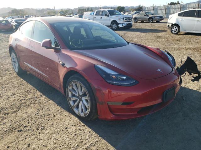 TESLA MODEL 3 2021 with VIN 5YJ3E1EBXMF064987 - Photo from auction