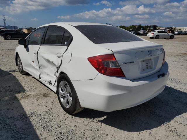 Photo 3 from auction – 2012 HONDA CIVIC LX with VIN 19XFB2F50CE002751