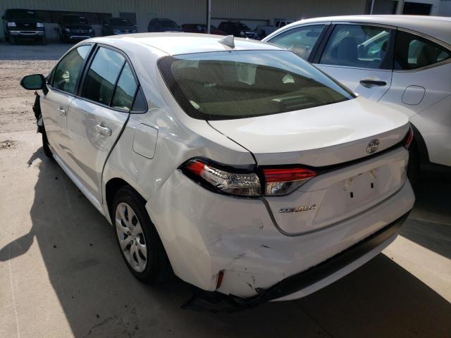 Photo 3 from auction – 2022 TOYOTA COROLLA LE with VIN JTDEPMAE4N3008238