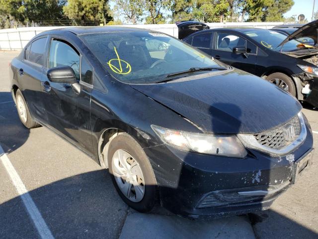 HONDA CIVIC LX 2014 with VIN 2HGFB2F59EH508605 - Photo from auction