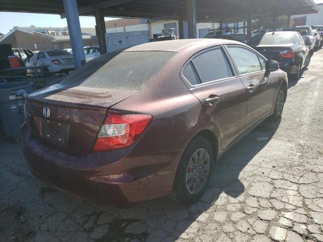 Фото 4 с аукциона – 2012 HONDA CIVIC LX с VIN JHMFB2F50CS002860