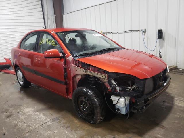 KIA RIO BASE 2009 with VIN KNADE223296578355 - Photo from auction