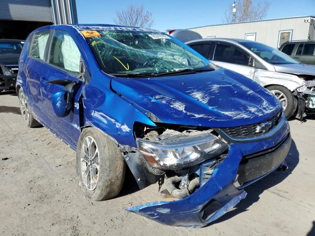 CHEVROLET SONIC LT 2019 with VIN 1G1JC6SB5K4104498 - Photo from auction