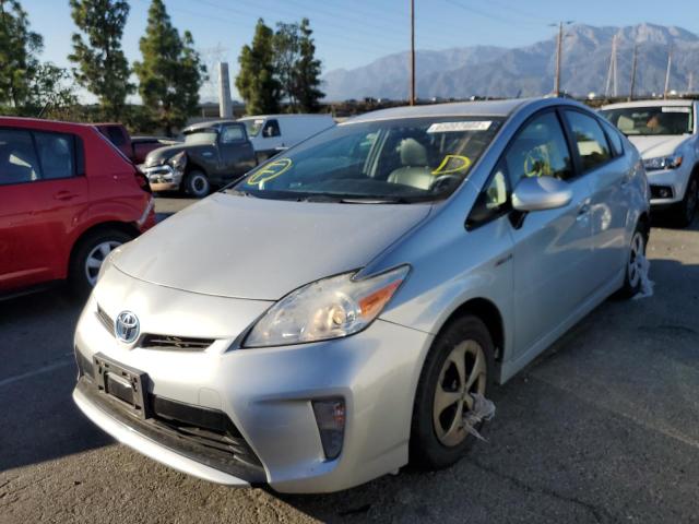Photo 2 from auction – 2014 TOYOTA PRIUS with VIN JTDKN3DU2E1746315