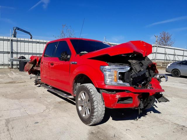 FORD F150 SUPER 2020 with VIN 1FTEW1E5XLFA83257 - Photo from auction