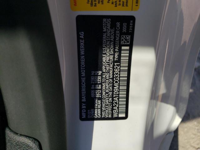 Photo 10 from auction – 2021 BMW 430I with VIN WBA23AT09MCG33621