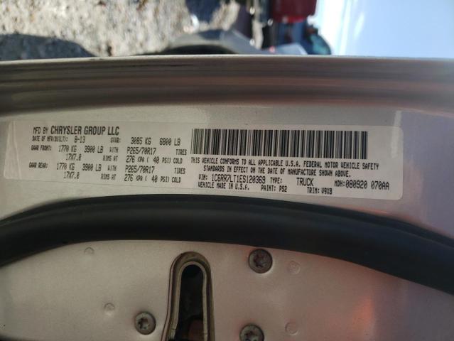Photo 10 from auction – 2014 RAM 1500 SLT with VIN 1C6RR7LT1ES120369