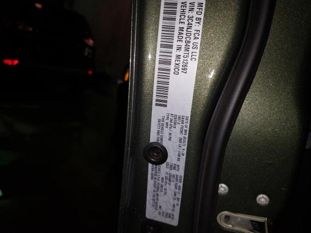 Photo 10 from auction – 2021 JEEP COMPASS LI with VIN 3C4NJDCB4MT512697