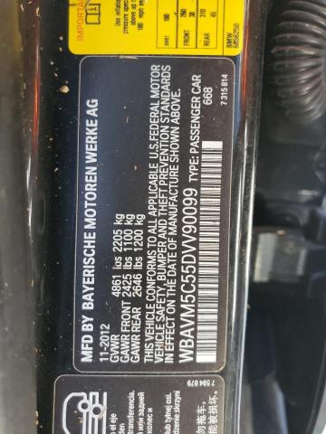 Photo 10 from auction – 2013 BMW X1 XDRIVE3 with VIN WBAVM5C55DVV90099